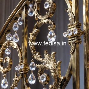 Royal Brass Crystal Railings for Modern Villas CR-0597