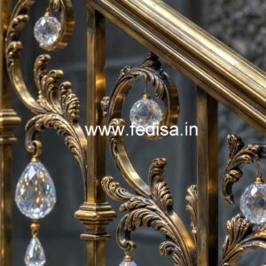 Premium Quality Brass Crystal Railings CR-0633