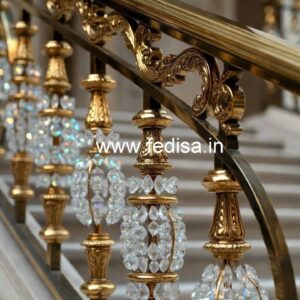 Artistic Crystal Brass Railings CR-0656