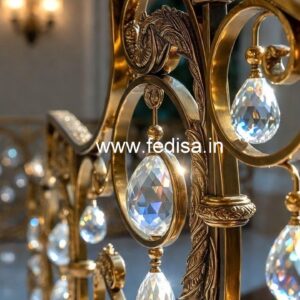 Premium Home Brass Crystal Railings CR-0674
