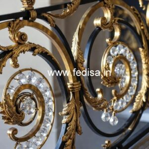 Premium Brass Crystal Staircase Decor CR-0723