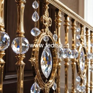 Stylish Brass Crystal Railing Inspiration CR-0724