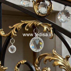 High-End Brass Crystal Railings for Homes CR-0758