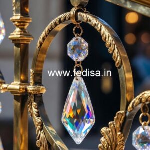 Stylish Brass Crystal Railings for Interior Design CR-0790