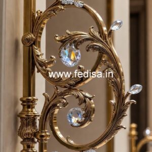 High-Class Brass Crystal Railing Styles CR-0820