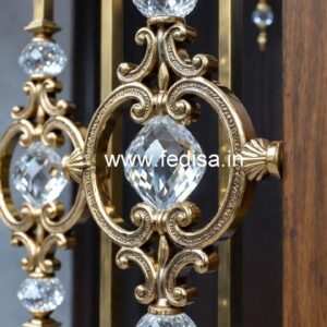 Classic Brass Crystal Railings for Homes CR-0834