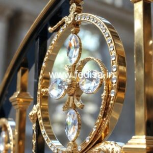 Luxury Brass Crystal Staircase Inspiration CR-0838