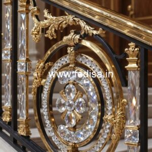 Premium Brass Crystal Railings for Decor CR-0875