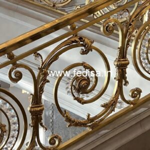 Royal Brass Crystal Railings for Premium Homes CR-0893