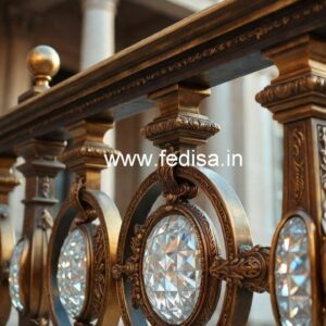 Stunning Brass Crystal Railing Inspiration CR-0920