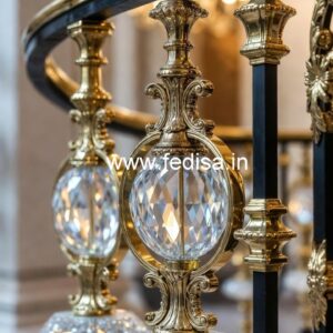 Premium Quality Brass Crystal Railings CR-0937