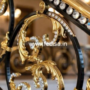 Luxury Home Decor Brass Crystal Railings CR-0968