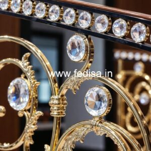 High-Class Brass Crystal Railings CR-0993