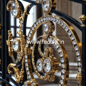 High-End Brass Crystal Railing Concepts CR-1021