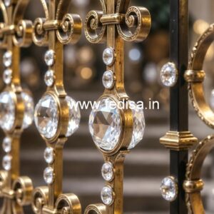 Royal Style Brass Crystal Railings CR-1033