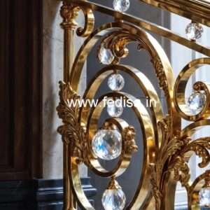 Modern Brass Crystal Railings with LED CR-1044