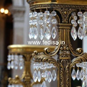 Premium Brass Crystal Railing Concepts CR-1048