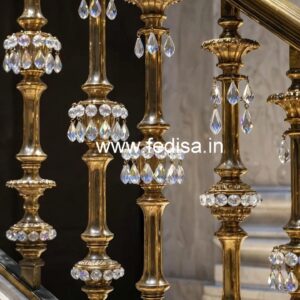Designer Brass Crystal Interior Concepts CR-1075