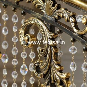 Designer Brass Crystal Railings for Grand Staircases CR-1194