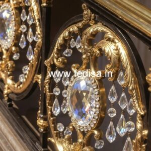 Unique Brass Crystal Railing Concepts CR-1230