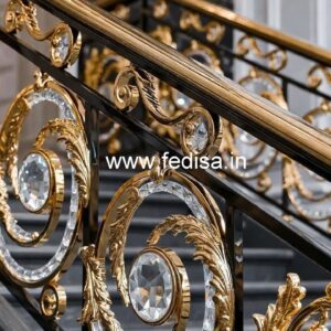 Premium Quality Brass Crystal Railings CR-1241