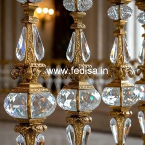 Rich Look Brass Crystal Railings CR-1260