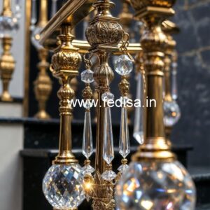 Stylish Brass Crystal Interior Designs CR-1362