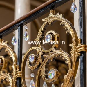 Luxury Brass Crystal Railings for Interior Inspiration CR-1408