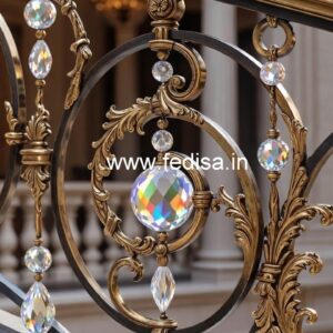 Luxury Brass Crystal Staircase Inspiration CR-1446