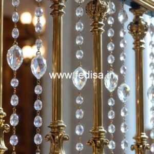 High-End Brass Crystal Railing for Villas CR-1448