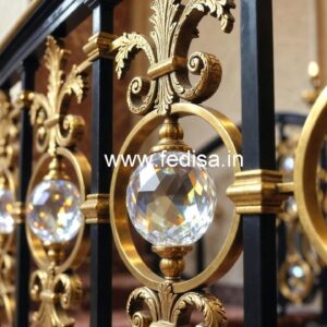 Luxury Brass Crystal Railings for Home Design CR-1461