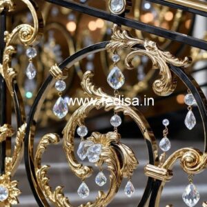 Royal Brass Crystal Railings for Premium Homes CR-1501