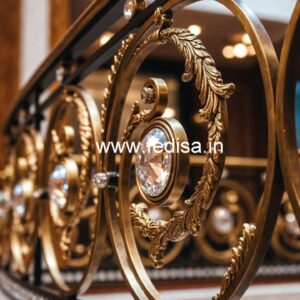 Trending Brass Crystal Railing Designs 2031 CR-1542