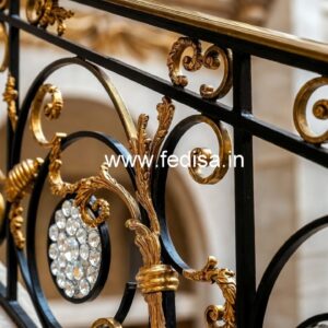Royal Style Brass Crystal Railings CR-1641