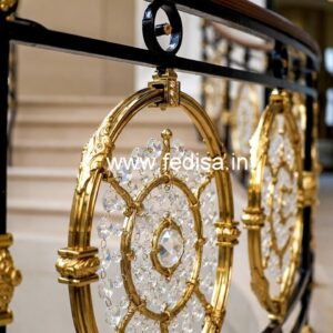 Luxury Brass Crystal Railing Inspiration CR-1668