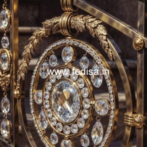 Premium Brass Crystal Railings for Luxury Homes CR-1700