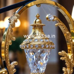 Royal Brass Crystal Stair Railing Inspiration CR-1720