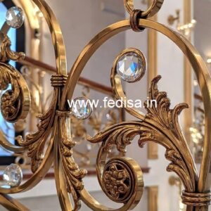 Luxury Brass Crystal Railings for Home Design CR-1765