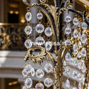 Elegant Brass Crystal Staircase Inspiration CR-1776