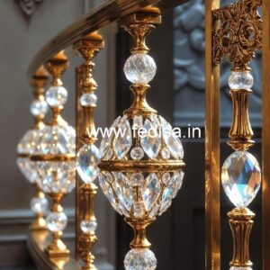 Luxury Brass Crystal Railing Design Ideas CR-1823