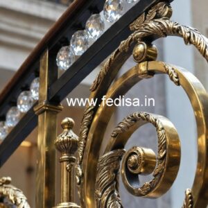 Classic Home Brass Crystal Railings CR-1855