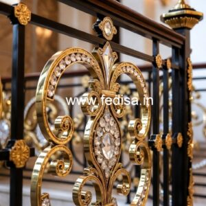 High-Class Brass Crystal Railings CR-1905