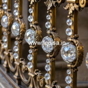 Artistic Home Brass Crystal Railings CR-1919