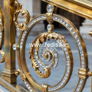 Premium Brass Crystal Railing Concepts CR-1960