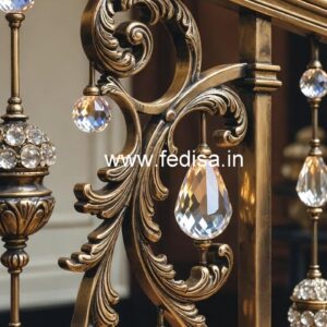 Stylish Brass Crystal Interior Designs CR-1970