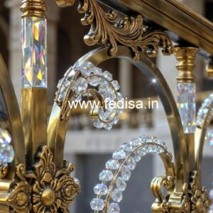 Stylish Brass Crystal Railings for Decor CR-2015