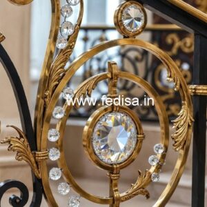 Luxury Brass Crystal Railings for Interior Inspiration CR-2016