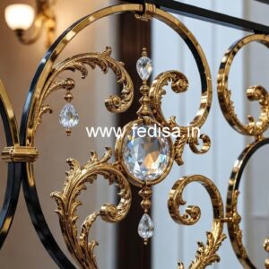 Luxury Brass Crystal Staircase Inspiration CR-2054