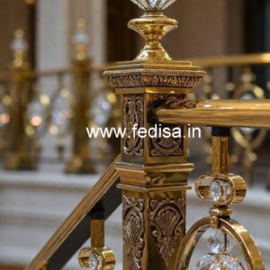 Stylish Brass Crystal Railings for Architecture CR-2060