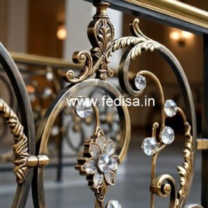 Luxury Brass Crystal Railings for Home Design CR-2069